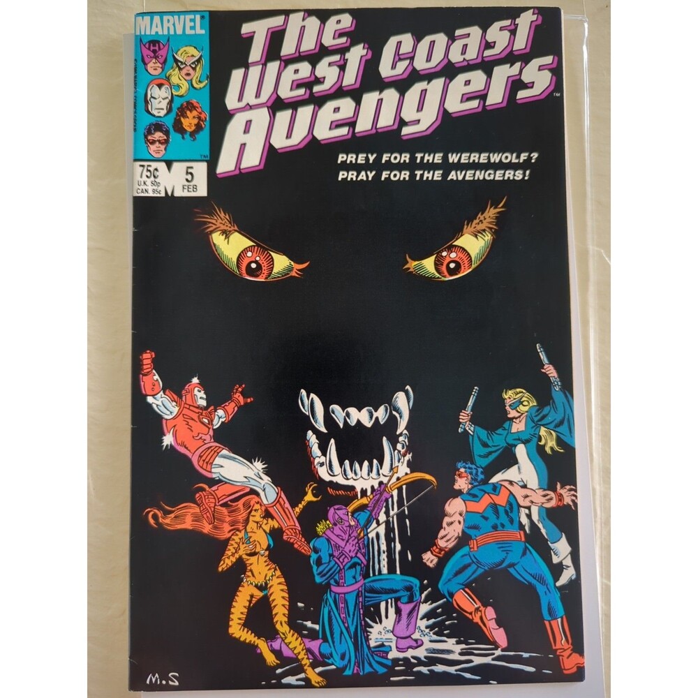 West Coast Avengers #5 (Marvel Comics February 1986)